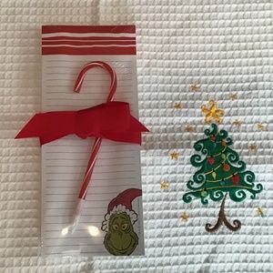 NWT Hallmark Dr Seuss list pad with pen, 75 sheets, magnetic to hang